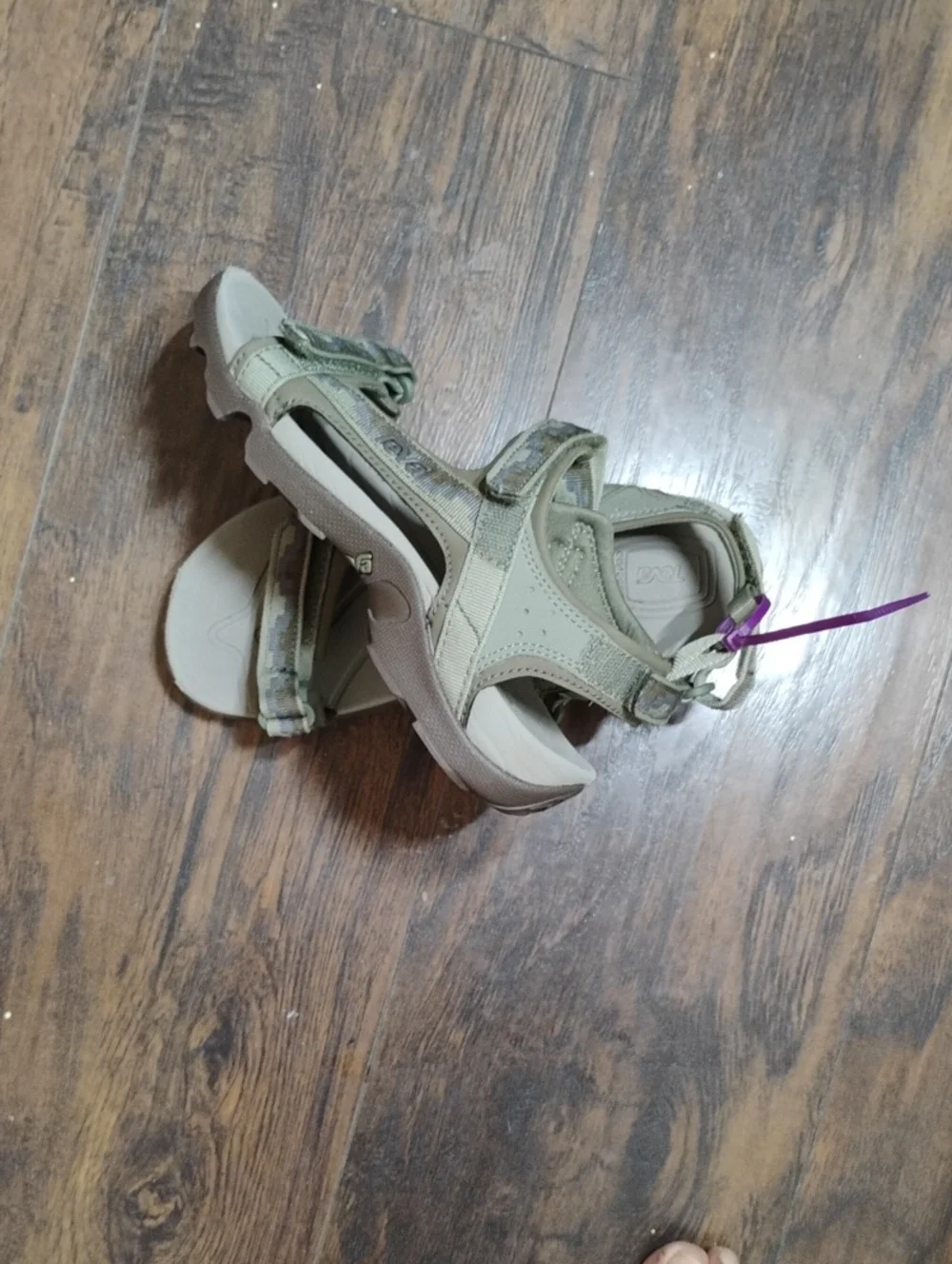 Light Khaki Women’s Sport Sandals - Unbranded